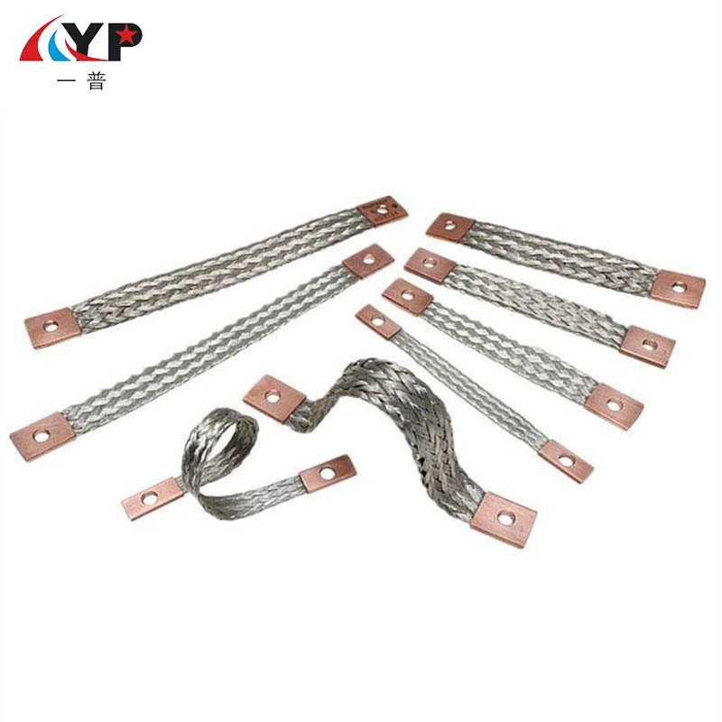 Conector de fio plano elétrico trançado