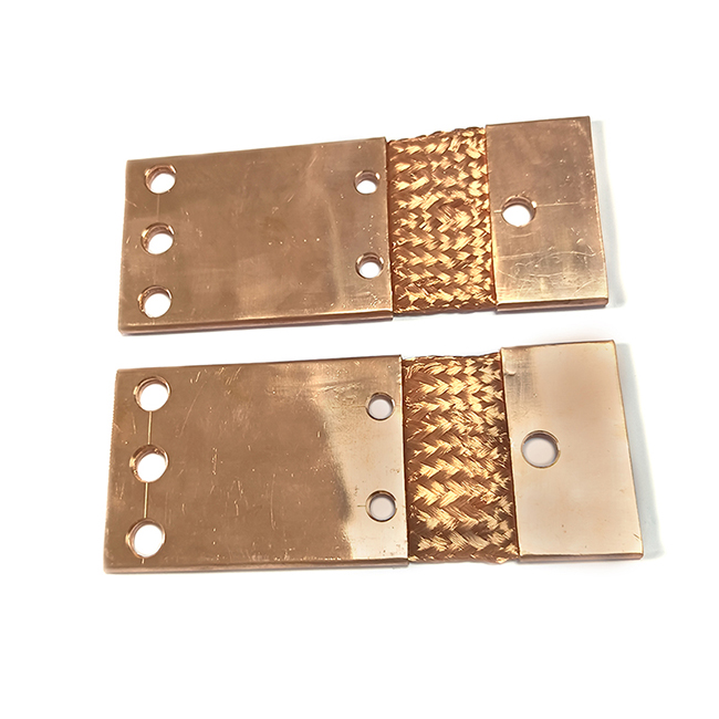 Conector de fio trançado de cobre desencapado flexível